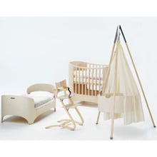 Leander Beech Wood Convertible Cot